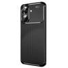 Mey İthalat®  Realme Note 60 Kılıf Auto Focus Karbon Kapak - Siyah