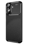 Mey İthalat®  Realme Note 60 Kılıf Auto Focus Karbon Kapak - Siyah