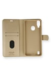 Mey İthalat®  Reeder P13 Blue Kılıf Trend S Plus Kapaklı Kılıf - Gold
