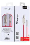 Mey İthalat®  S48 Lightning Kablo iphone Uyumlu 1M 3A - Siyah