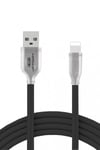 Mey İthalat®  S48 Lightning Kablo iphone Uyumlu 1M 3A - Siyah