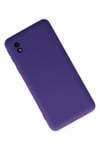 Mey İthalat®  Samsung Galaxy A01 Core Kılıf Nano içi Kadife Silikon - Mor