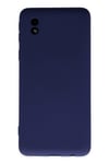Mey İthalat®  Samsung Galaxy A01 Core Kılıf Nano içi Kadife Silikon - Lacivert