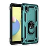 Mey İthalat®  Samsung Galaxy A01 Core Kılıf Sofya Yüzüklü Silikon Kapak - Yeşil