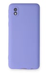 Mey İthalat®  Samsung Galaxy A01 Core Kılıf First Silikon - Lila
