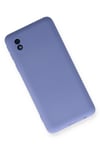 Mey İthalat®  Samsung Galaxy A01 Core Kılıf Nano içi Kadife Silikon - Lila