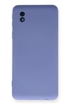 Mey İthalat®  Samsung Galaxy A01 Core Kılıf Nano içi Kadife Silikon - Lila