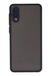 Mey İthalat®  Samsung Galaxy A02 Kılıf Montreal Silikon Kapak - Lacivert