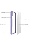 Mey İthalat®  Samsung Galaxy A02 Kılıf Platin Silikon - Mavi