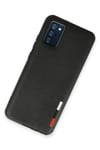 Mey İthalat®  Samsung Galaxy A02S Kılıf Loop Deri Silikon - Siyah
