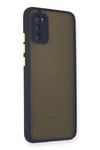 Mey İthalat®  Samsung Galaxy A02S Kılıf Montreal Silikon Kapak - Lacivert