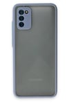 Mey İthalat®  Samsung Galaxy A02S Kılıf Montreal Silikon Kapak - Gri