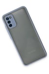 Mey İthalat®  Samsung Galaxy A02S Kılıf Montreal Silikon Kapak - Gri