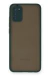 Mey İthalat®  Samsung Galaxy A02S Kılıf Montreal Silikon Kapak - Yeşil