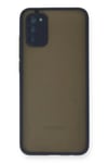 Mey İthalat®  Samsung Galaxy A02S Kılıf Montreal Silikon Kapak - Lacivert