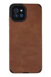 Mey İthalat®  Samsung Galaxy A03 Kılıf Loop Deri Silikon - Kahverengi