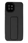 Mey İthalat®  Samsung Galaxy A03 Kılıf Mega Standlı Silikon - Siyah
