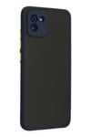 Mey İthalat®  Samsung Galaxy A03 Kılıf Montreal Silikon Kapak - Lacivert