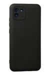 Mey İthalat®  Samsung Galaxy A03 Kılıf Nano içi Kadife Silikon - Siyah