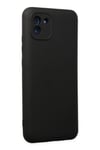 Mey İthalat®  Samsung Galaxy A03 Kılıf Nano içi Kadife Silikon - Siyah