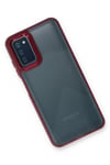 Mey İthalat®  Samsung Galaxy A03S Kılıf Dora Kapak - Kırmızı