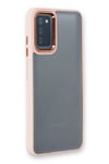 Mey İthalat®  Samsung Galaxy A03S Kılıf Dora Kapak - Pudra
