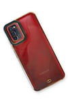 Mey İthalat®  Samsung Galaxy A03S Kılıf Liva Lens Silikon - Yeşil