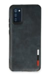 Mey İthalat®  Samsung Galaxy A03S Kılıf Loop Deri Silikon - Lacivert