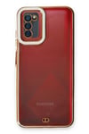 Mey İthalat®  Samsung Galaxy A03S Kılıf Liva Lens Silikon - Beyaz