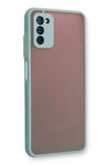 Mey İthalat®  Samsung Galaxy A03S Kılıf Montreal Silikon Kapak - Turkuaz