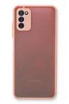 Mey İthalat®  Samsung Galaxy A03S Kılıf Montreal Silikon Kapak - Pembe