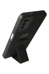 Mey İthalat®  Samsung Galaxy A03S Kılıf Mega Standlı Silikon - Siyah