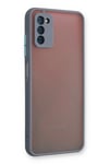Mey İthalat®  Samsung Galaxy A03S Kılıf Montreal Silikon Kapak - Gri
