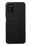 Mey İthalat®  Samsung Galaxy A03S Kılıf Mega Standlı Silikon - Siyah