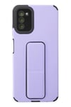 Mey İthalat®  Samsung Galaxy A03S Kılıf Mega Standlı Silikon - Lila