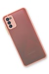 Mey İthalat®  Samsung Galaxy A03S Kılıf Montreal Silikon Kapak - Pembe