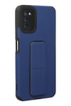 Mey İthalat®  Samsung Galaxy A03S Kılıf Mega Standlı Silikon - Mavi