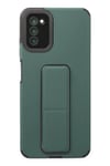 Mey İthalat®  Samsung Galaxy A03S Kılıf Mega Standlı Silikon - Yeşil