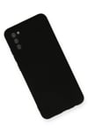 Mey İthalat®  Samsung Galaxy A03S Kılıf Nano içi Kadife Silikon - Siyah