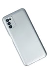 Mey İthalat®  Samsung Galaxy A03S Kılıf Nano içi Kadife Silikon - Sky Blue