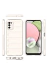 Mey İthalat®  Samsung Galaxy A03S Kılıf Optimum Silikon - Krem