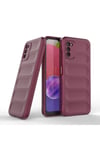 Mey İthalat®  Samsung Galaxy A03S Kılıf Optimum Silikon - Bordo