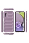 Mey İthalat®  Samsung Galaxy A03S Kılıf Optimum Silikon - Mor