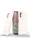 Mey İthalat®  Samsung Galaxy A03S Kılıf Optimum Silikon - Krem