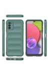 Mey İthalat®  Samsung Galaxy A03S Kılıf Optimum Silikon - Koyu Yeşil