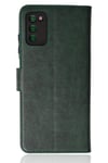 Mey İthalat®  Samsung Galaxy A03S Kılıf Trend S Plus Kapaklı Kılıf - Yeşil