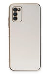Mey İthalat®  Samsung Galaxy A03S Kılıf Volet Silikon - Beyaz
