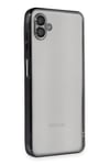 Mey İthalat®  Samsung Galaxy A04 Kılıf  Lensli Silikon - Siyah