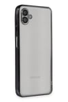 Mey İthalat®  Samsung Galaxy A04 Kılıf  Lensli Silikon - Siyah