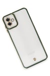 Mey İthalat®  Samsung Galaxy A04 Kılıf Liva Lens Silikon - Yeşil